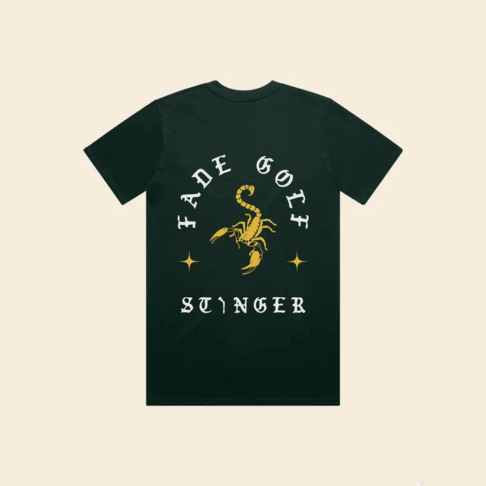 Fade Golf Co. - Stinger T-Shirt in Sierra Green - Kalifornia Jean Bar