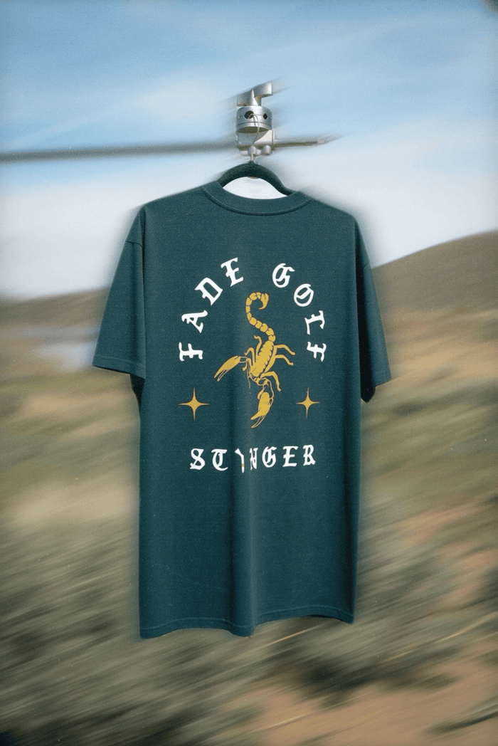 Fade Golf Co. - Stinger T-Shirt in Sierra Green - Kalifornia Jean Bar