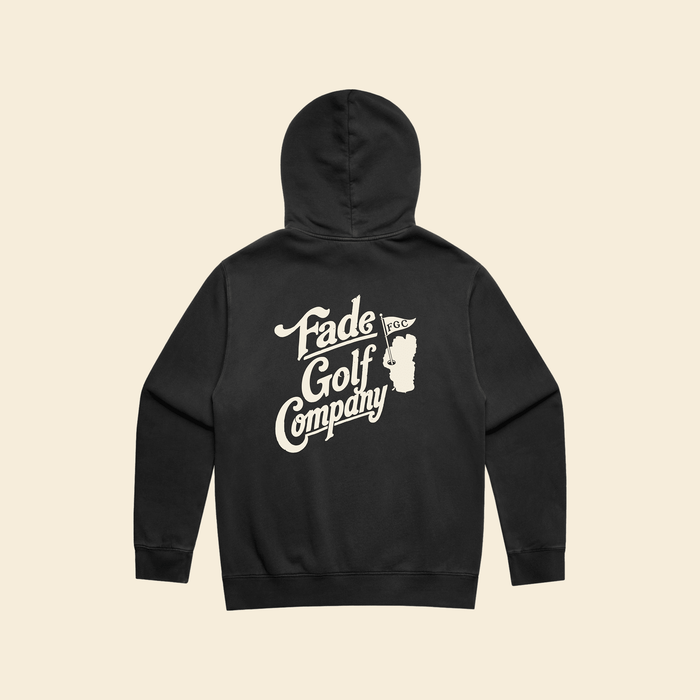 Fade Golf Co. - Willie Edgewood Hoodie in Faded Black - Kalifornia Jean Bar