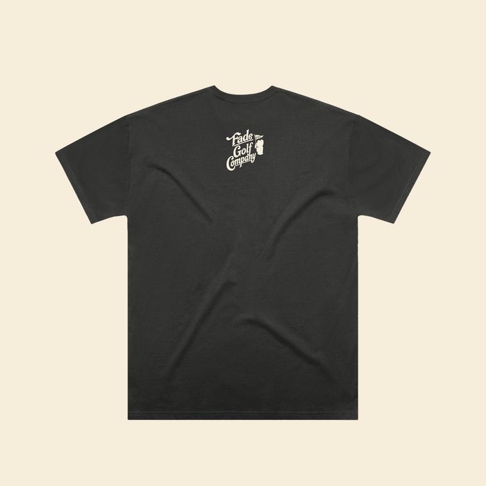 Fade Golf Co. - Willie Edgewood T-Shirt in Faded Black - Kalifornia Jean Bar