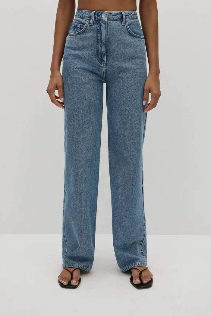 Faithfull The Brand - Indigo Straight Jean - Kalifornia Jean Bar