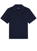 T-shirts Frescobol Carioca Faustino Terry Cotton Polo Navy Blue Apoella