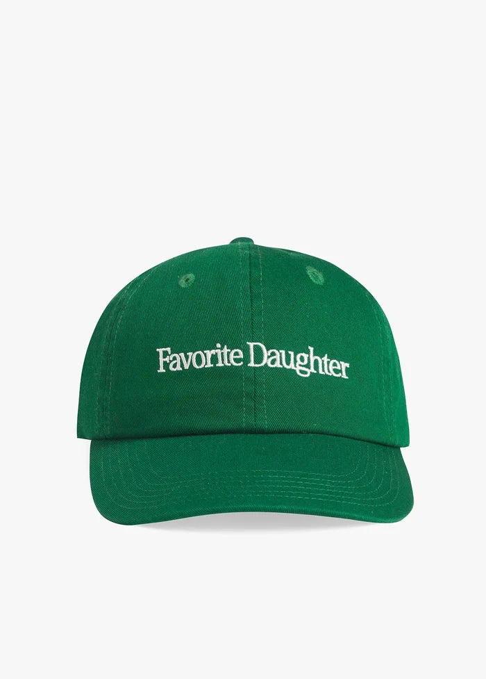 Favorite Daughter - Green Classic Logo Cap - Kalifornia Jean Bar