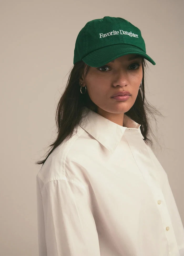 Favorite Daughter - Green Classic Logo Cap - Kalifornia Jean Bar