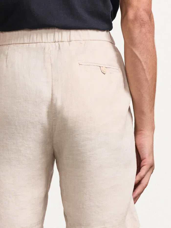 Shorts Frescobol Carioca Felipe Linen Shorts Sand Apoella