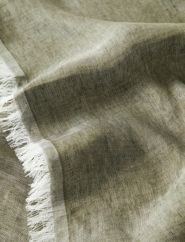 Fern Linen Blend Scarf