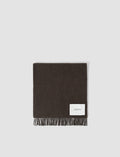 Flora Waffle Wool Scarf