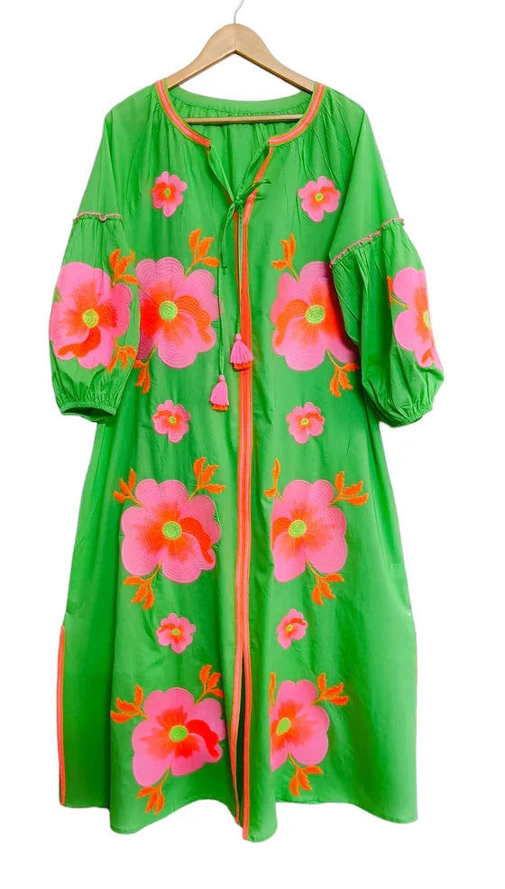 Florida Floral in Green