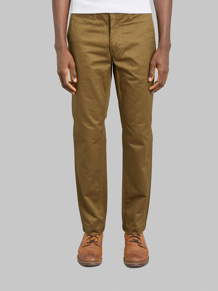FOB Factory F0514 Narrow US Trousers Khaki rise