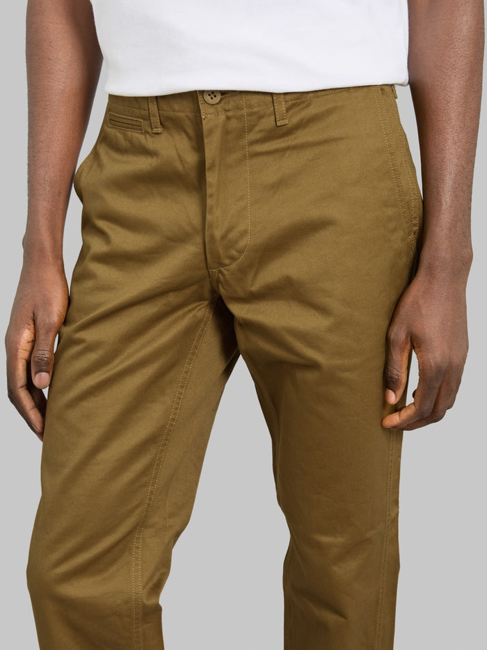 FOB Factory F0514 Narrow US Trousers Khaki inseam