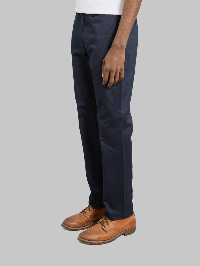 FOB Factory F0514 Narrow US Trousers Navy side
