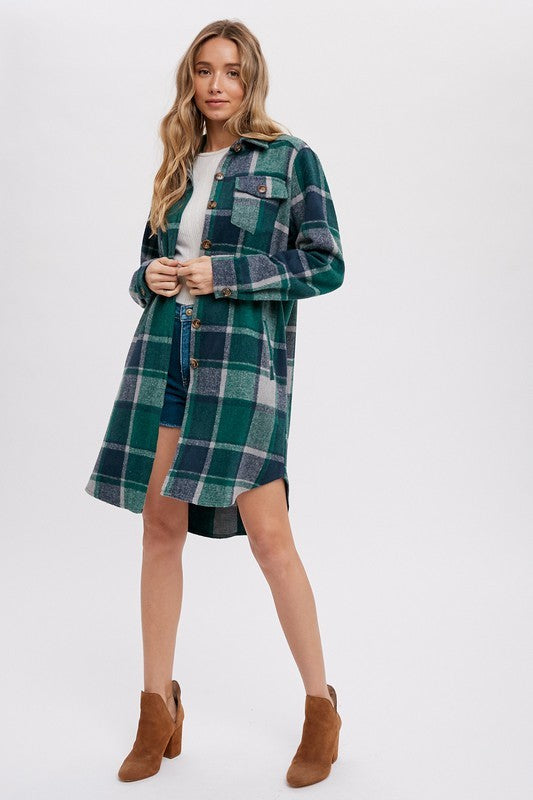 Forest Green  Shacket image 7