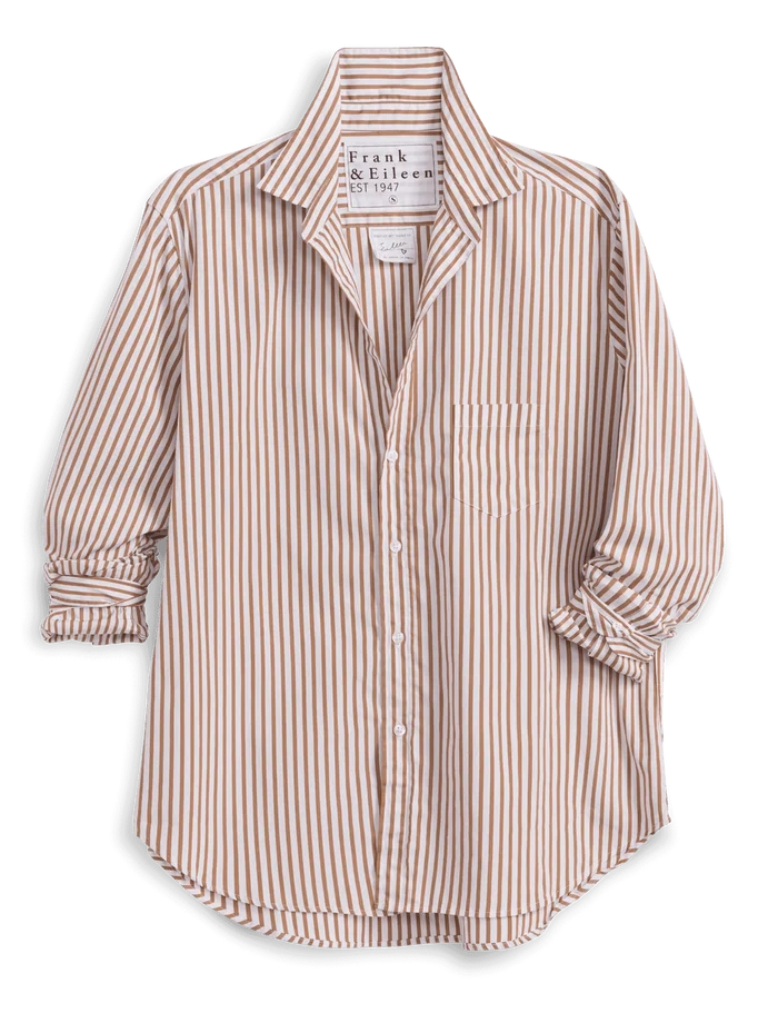 Frank & Eileen - Eileen Tan White Stripe - Kalifornia Jean Bar