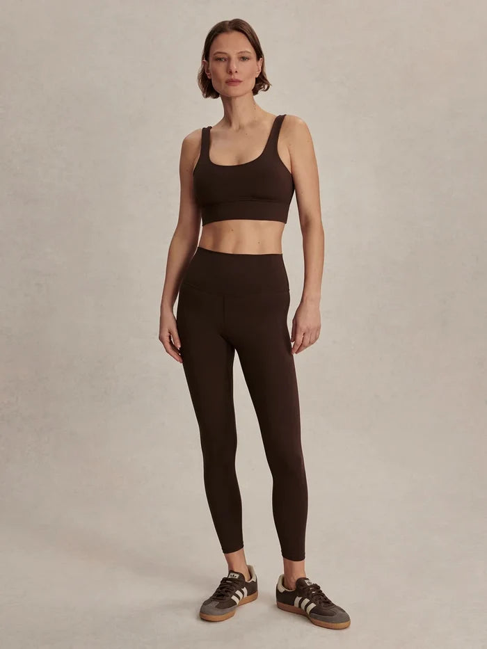 Pants Varley Freesoft High Rise Leggings 25 Coffee Bean Apoella
