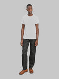 Fullcount 1101BK  Regular Straight Black Jeans styled
