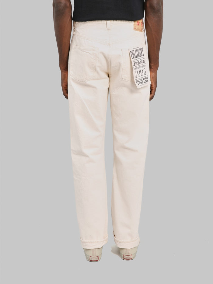 Fullcount 1101EC 13oz Ecru Selvedge Regular Straight Jeans