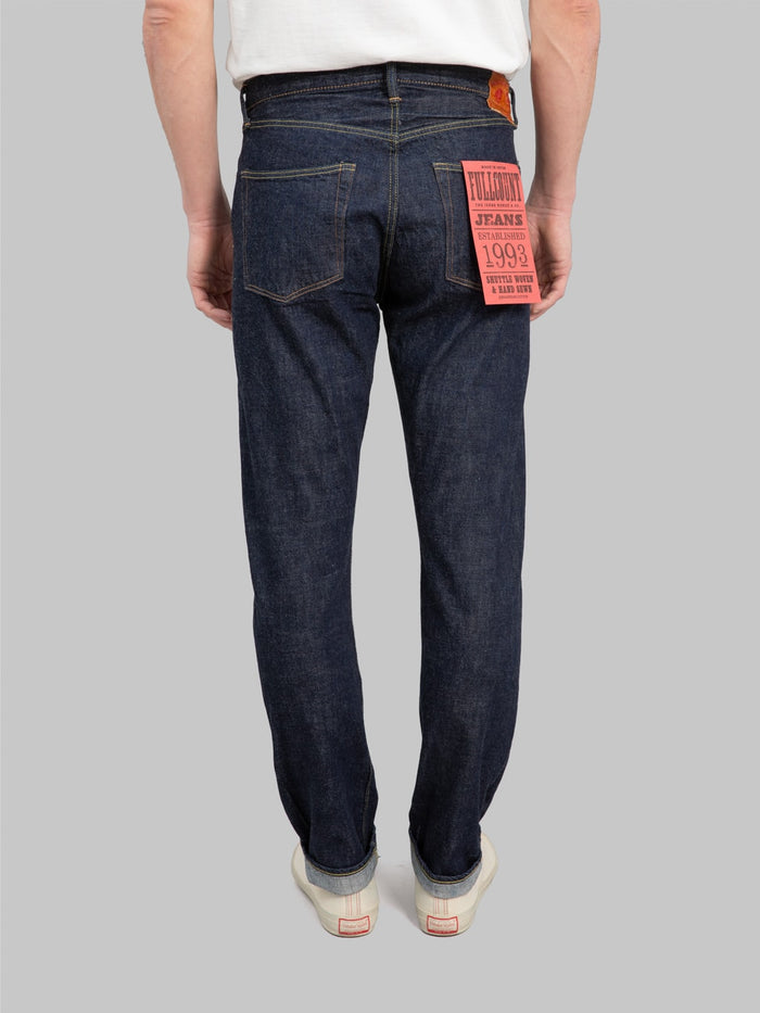 Fullcount 1110W Tapered selvedge denim Jeans back fit