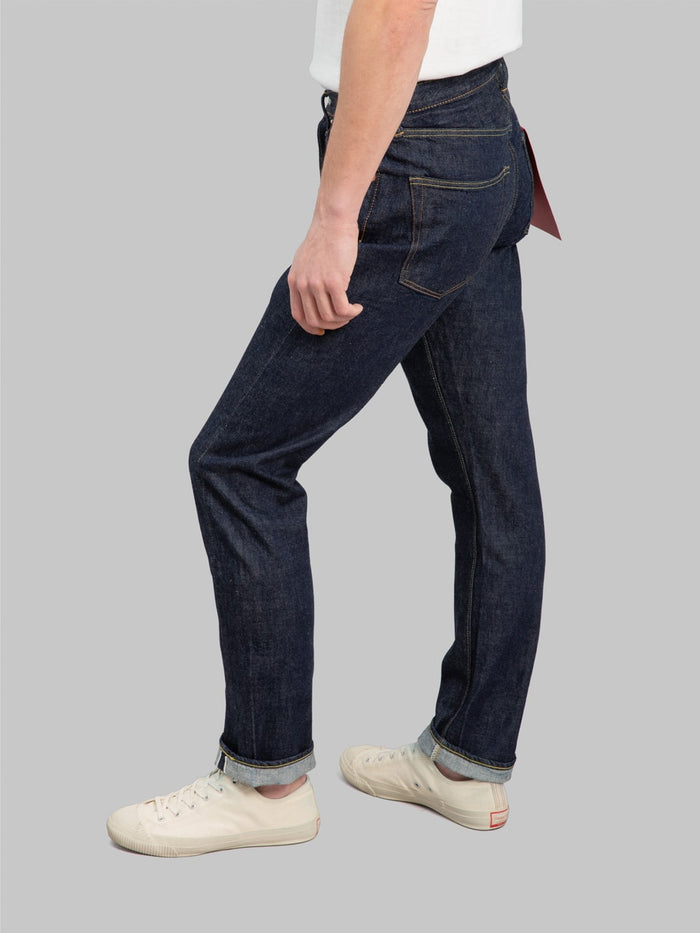 Fullcount 1110W Tapered selvedge denim Jeans fitting