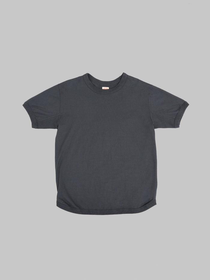Fullcount 5222 Flat Seam Heavyweight TShirt Black front