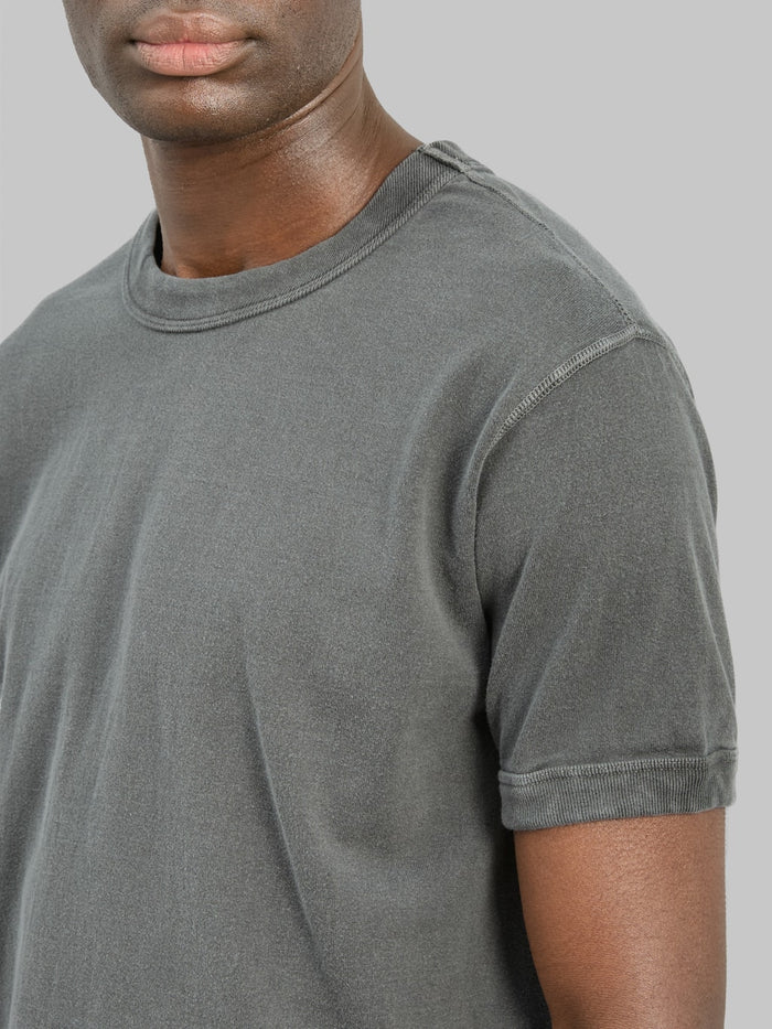 Fullcount 5222 Flat Seam Heavyweight TShirt Ink Black short sleeve