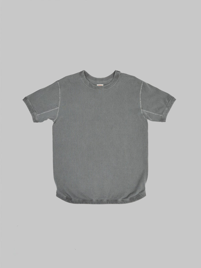 Fullcount 5222 Flat Seam Heavyweight TShirt Ink Black front