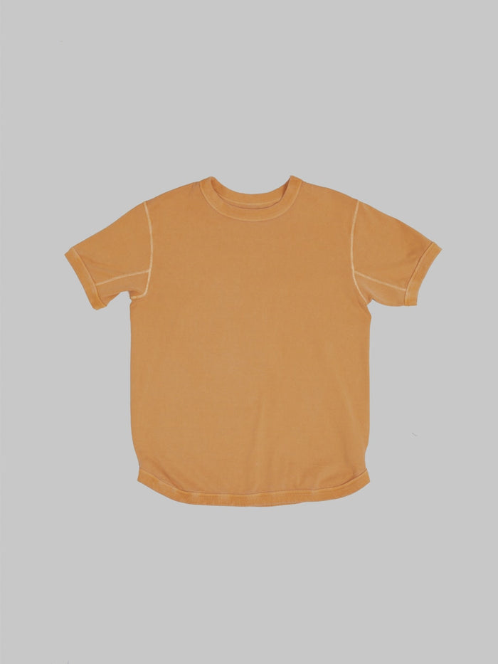 Fullcount 5222 Flat Seam Heavyweight TShirt Saffron front