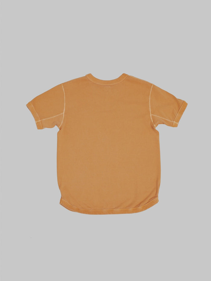 Fullcount 5222 Flat Seam Heavyweight TShirt Saffron back