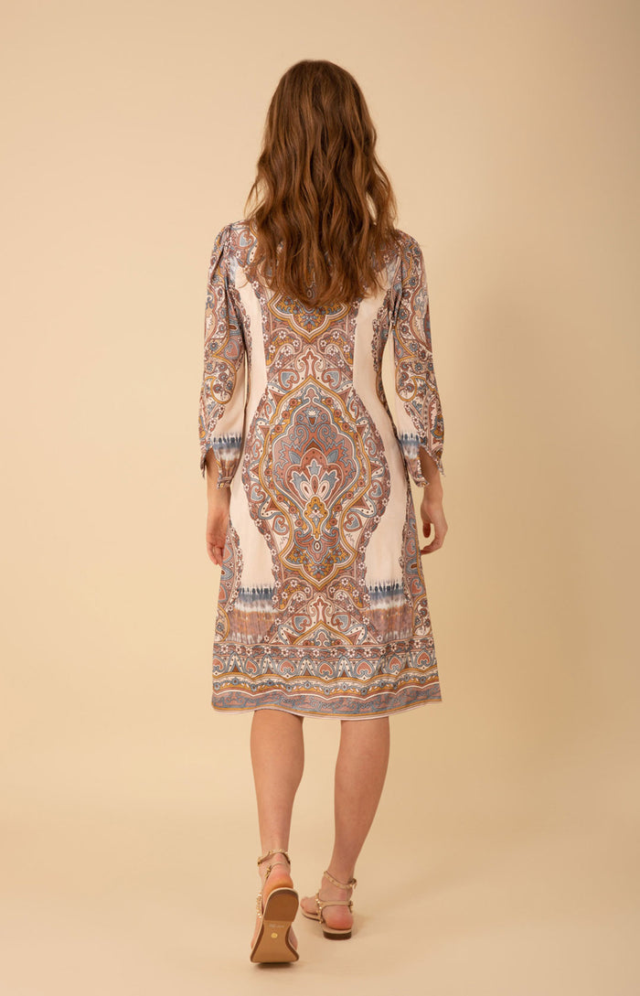 Gabriella Jersey Midi Dress, color_beige
