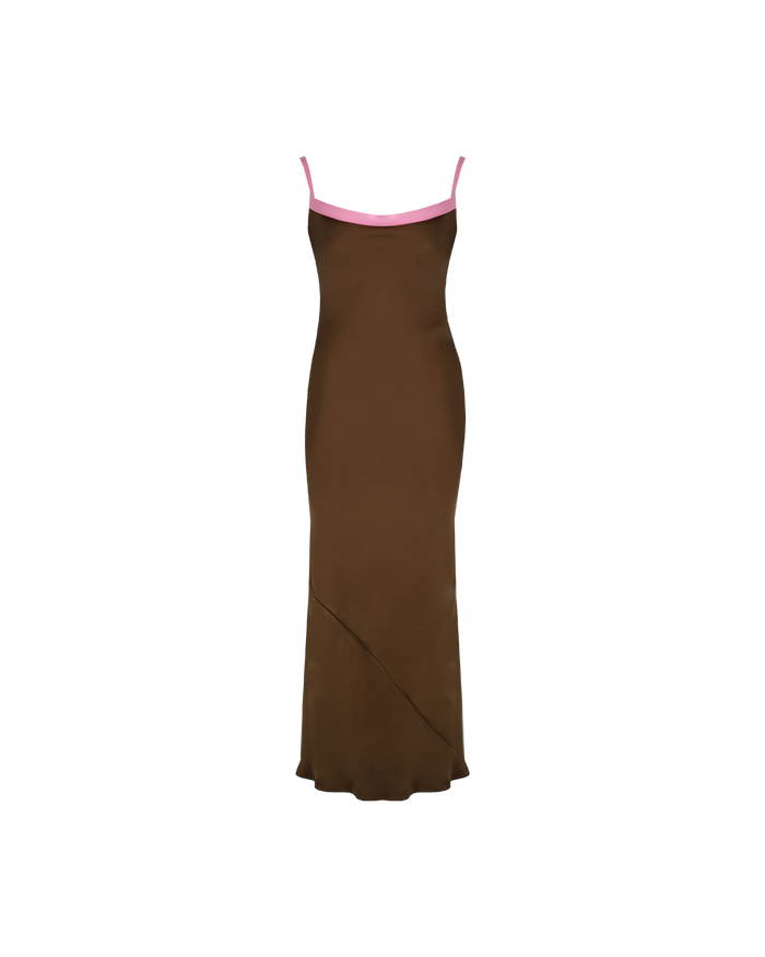 GEMINI SATIN SLIP BRONZE CANDY