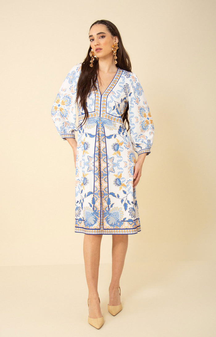Genesis Jersey Dress, color_ivory