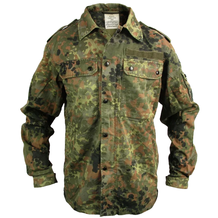 German Flecktarn Shirt - German Army Surplus - Field Shirts