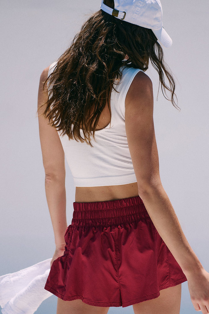Get Your Flirt On Short | Brick