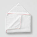 Weezie Gingham Hooded Kids Towel | Light Pink