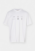 GmbH T-Shirt With Gmbh Multiple Logo Print White