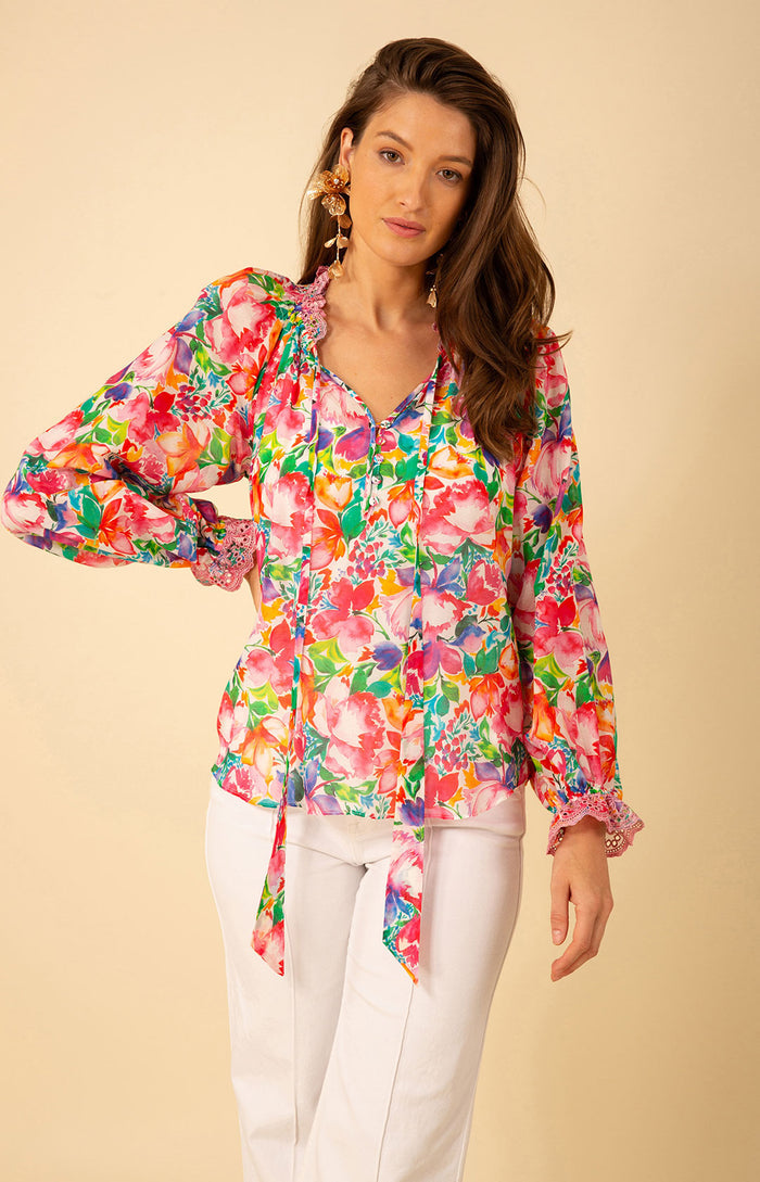 Hallie Top, color_pink