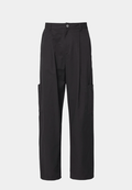Han Kjobenhavn Washed Technical Cargo Trousers Black