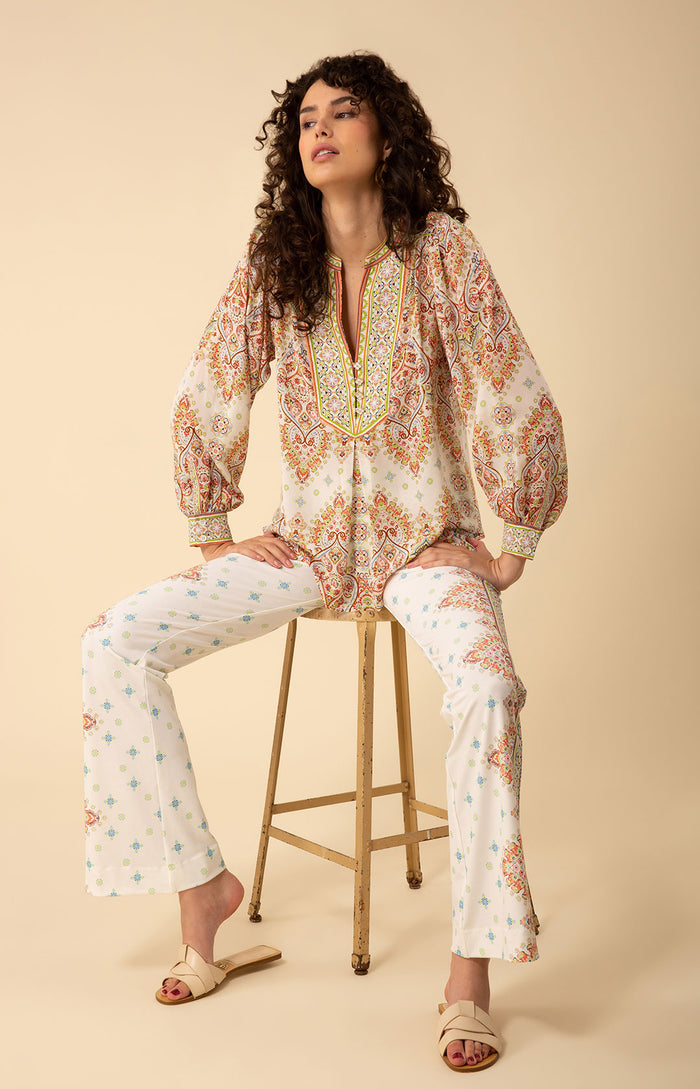 Harlow Jersey Pant, color_ivory