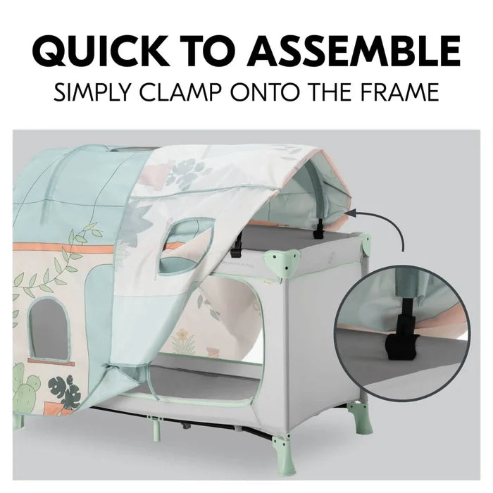 Hauck Travel Cot Cover - Plants - ebebek - Black Friday