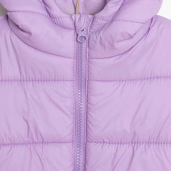 HelloBaby Basic Eared Hoodie Coat - Lilac - ebebek - Black Friday