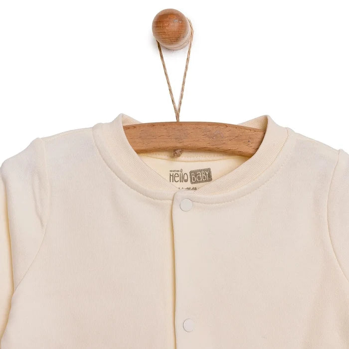 HelloBaby Basic Rib Cardigan - Ecru - ebebek - Black Friday