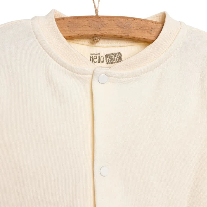 HelloBaby Basic Rib Cardigan - Ecru - ebebek - Black Friday