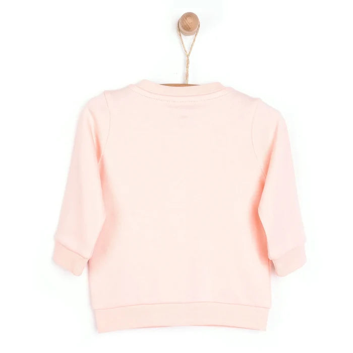 HelloBaby Basic Rib Cardigan - Light Pink - ebebek - Black Friday