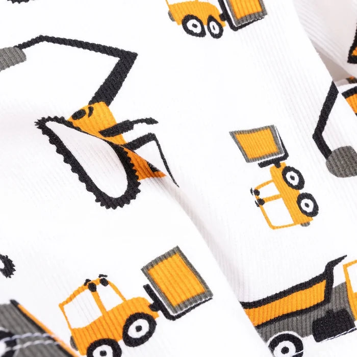 HelloBaby Boy Long Sleeve Pyjamas Set - Ecru Ecru - ebebek
