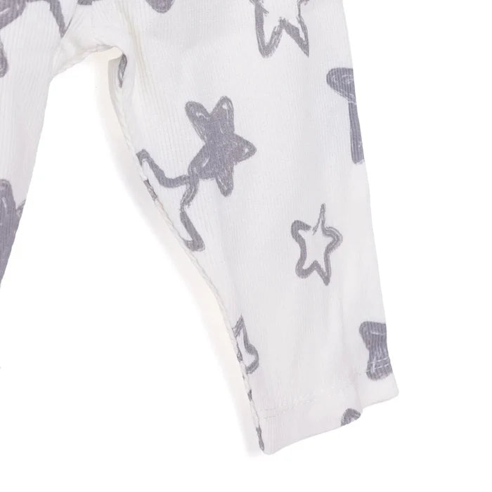 HelloBaby Boy Long Sleeve Pyjamas Set - Ecru Ecru - ebebek