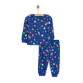 HelloBaby Boy Long Sleeve Pyjamas Set - Navy Blue - ebebek - Black Friday