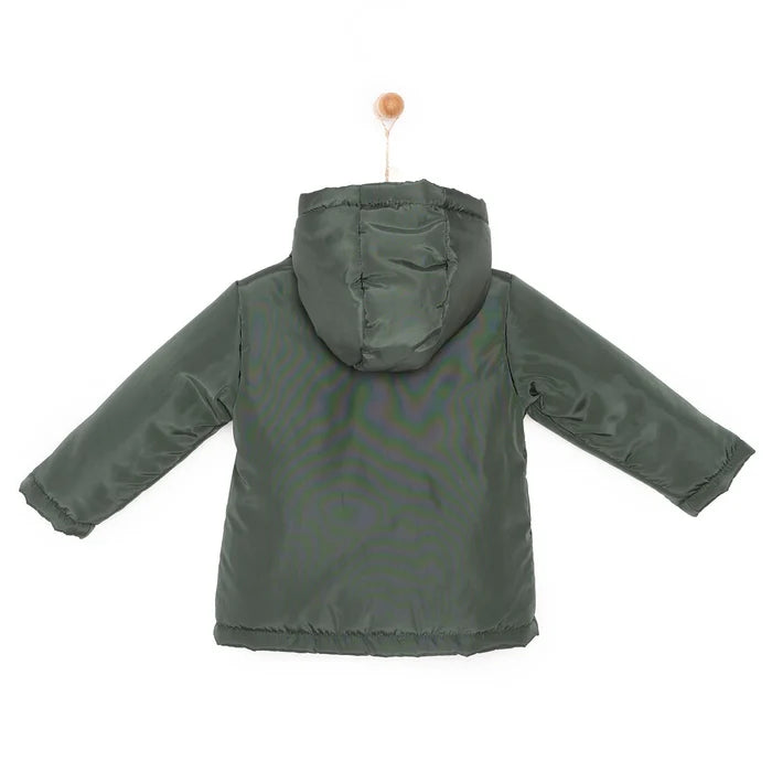 HelloBaby Hooded Coat - Green - ebebek - Black Friday