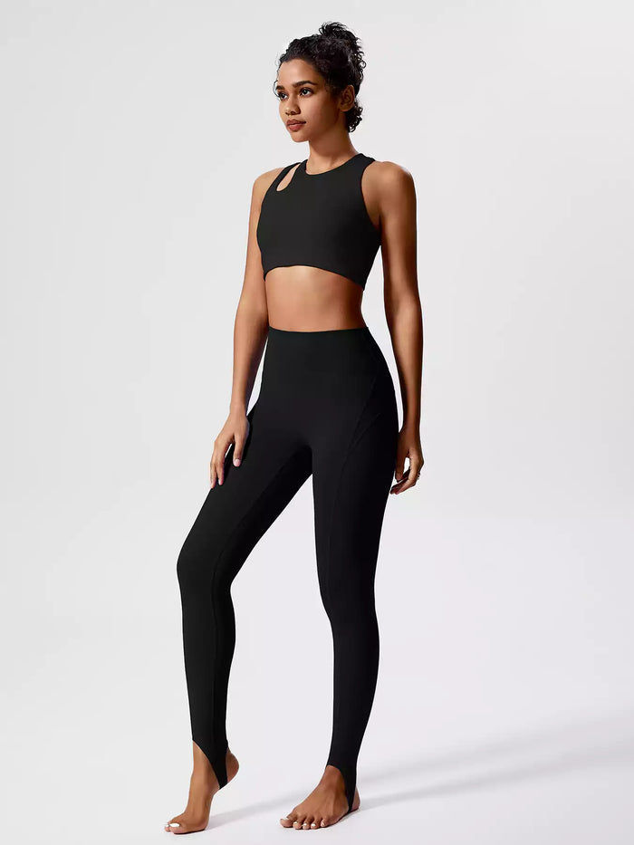 High-Waisted Control Stirrup Leggings