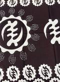 african fabric black and white