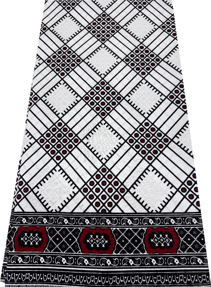 black and white african prints