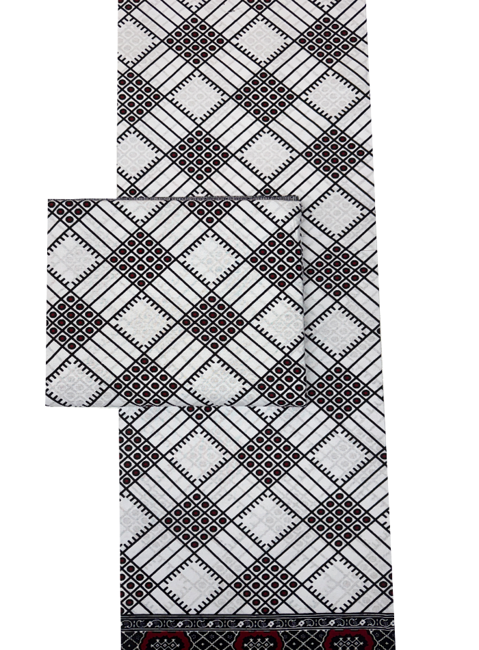 african pattern black and white
